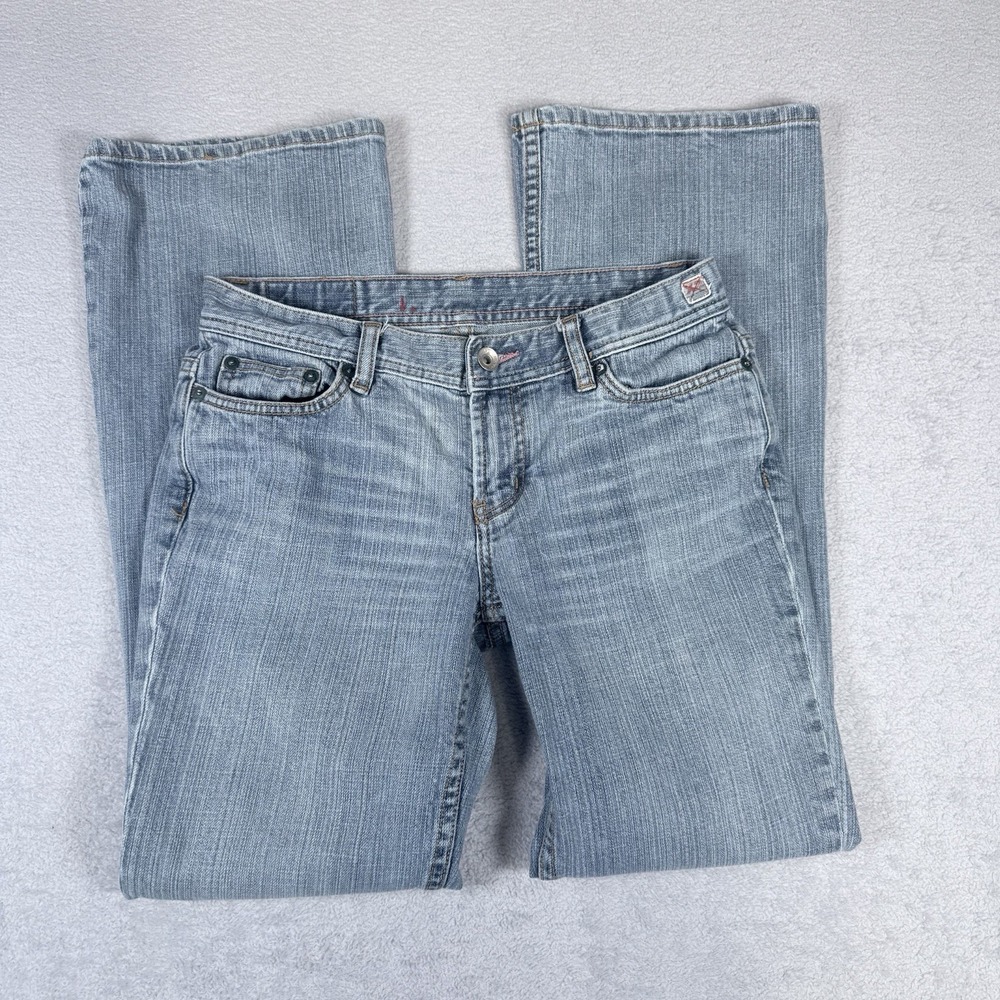 X2 Low Rise Bootcut Jeans Women's Size 10 Medium Wash Denim Y2K